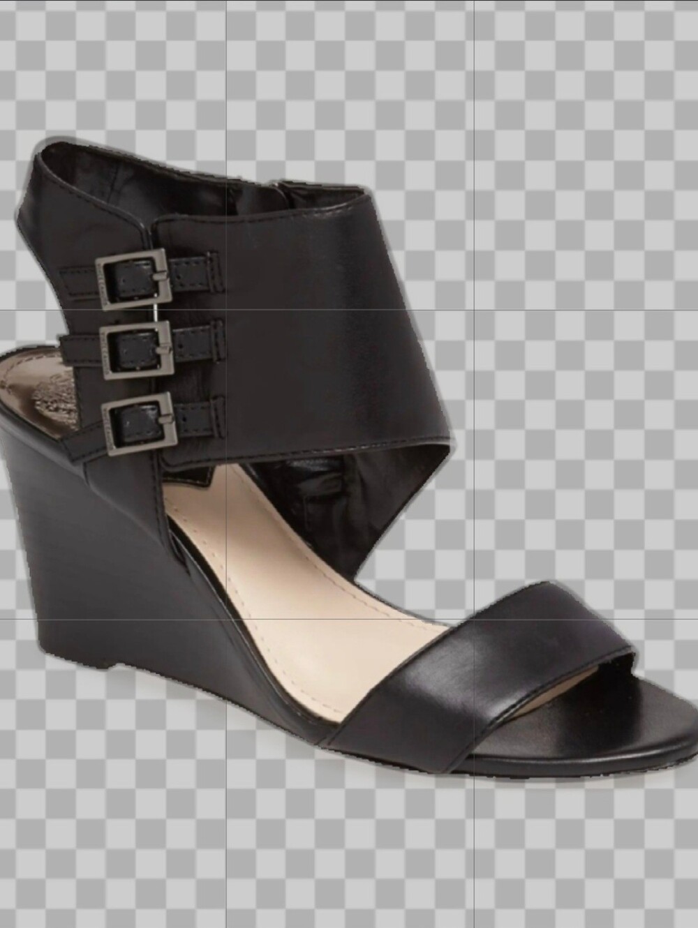 Black Vince Camuto LYSSIA sandal wedges Size 8.5